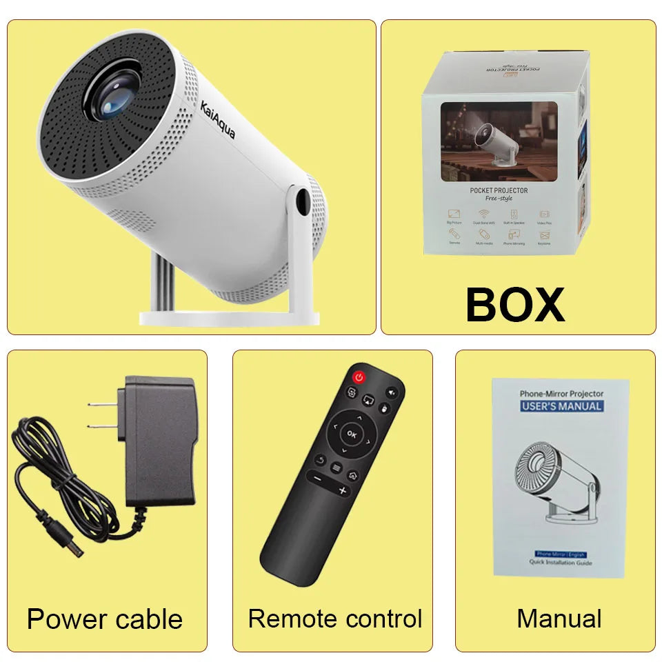 Portable Projector 4K HD (Theater Edition)