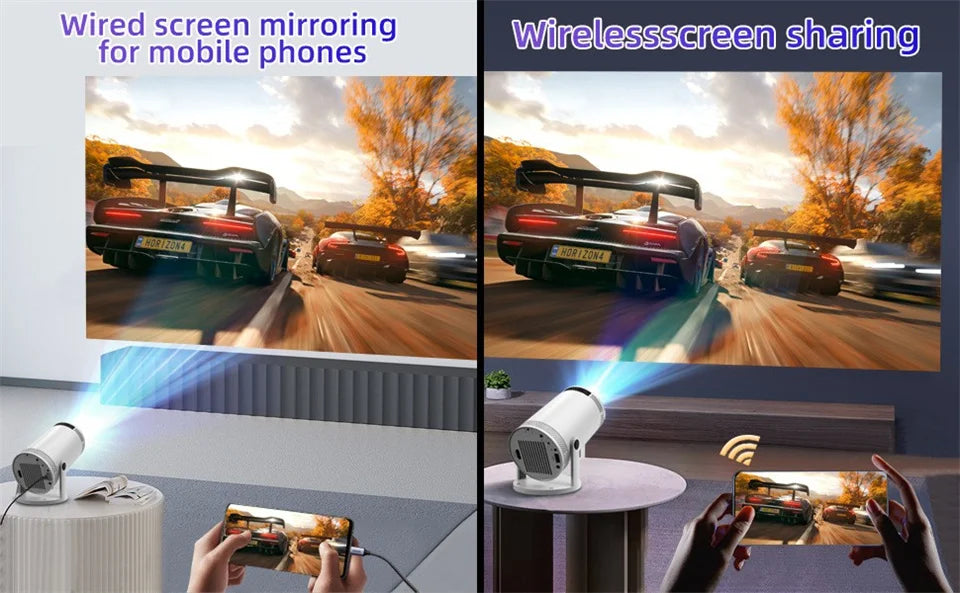Portable Projector 4K HD (Theater Edition)