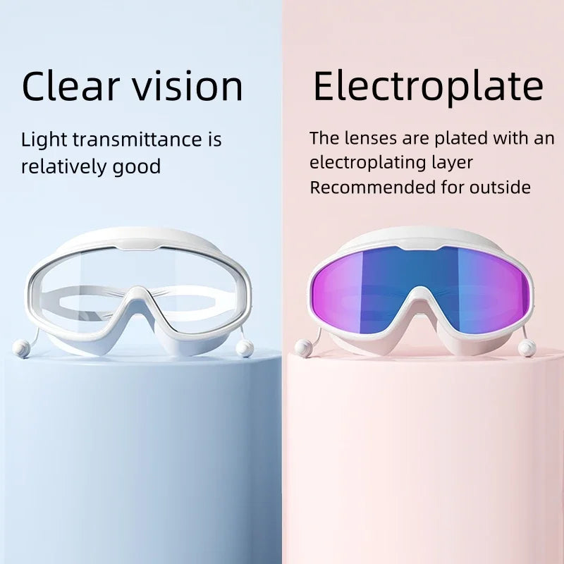 Wide Lens Swimming Goggles Anti-Fog (Special Edition)